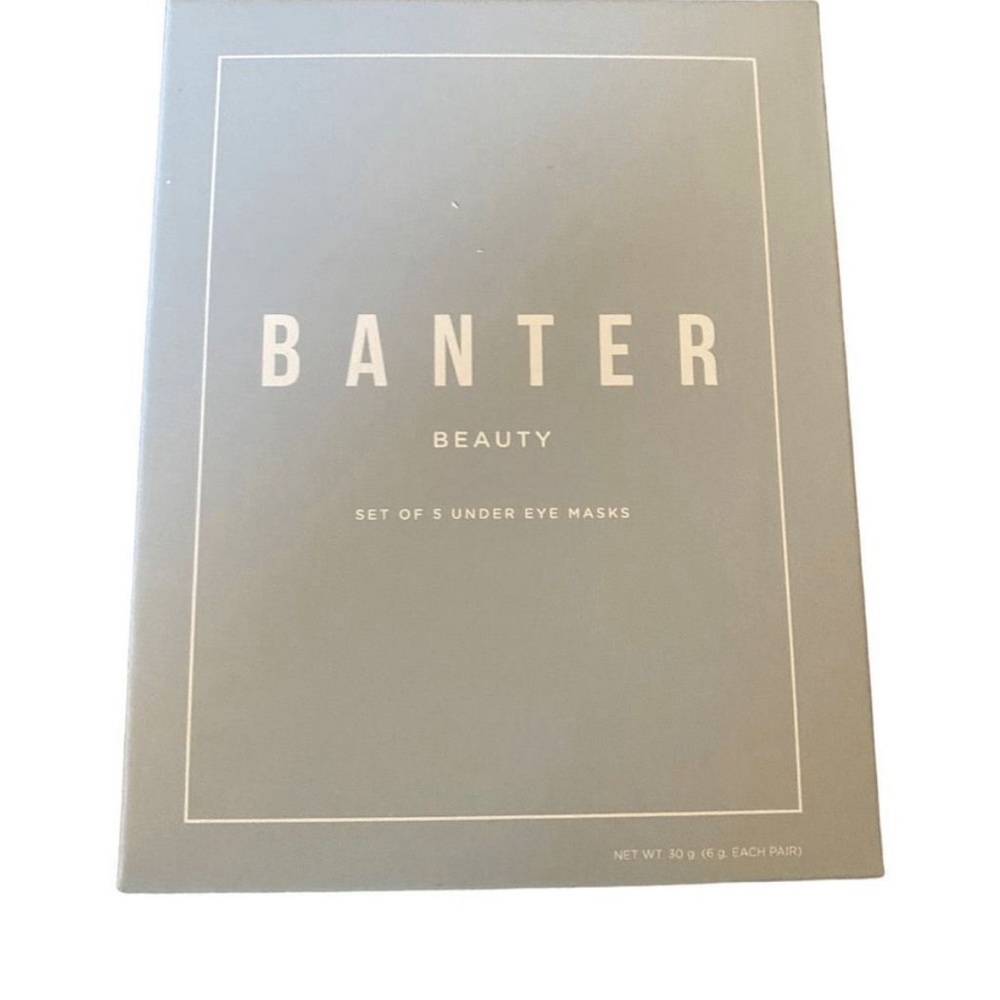 Banter Beauty 5-Piece Under Eye Mask Set - NIB